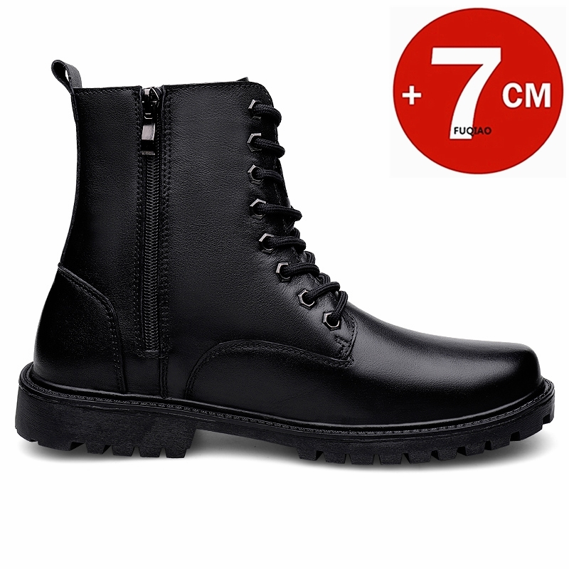 Men's Genuine Leather Elevator - Men Shoes Boss recension och pris
