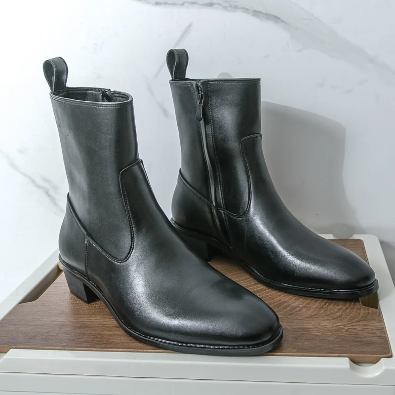 Classic Comfy Ankle Boots Bota - Men'S Shoes Business Casual recension och pris