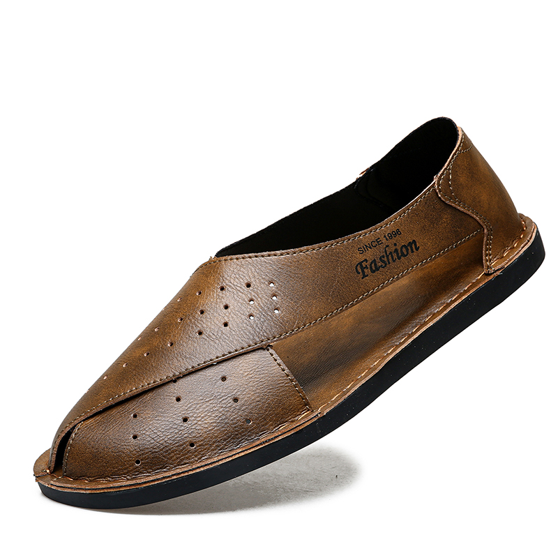 ClaWave Men Handmade Casual Sa - Men Shoes Eu To Us recension och pris