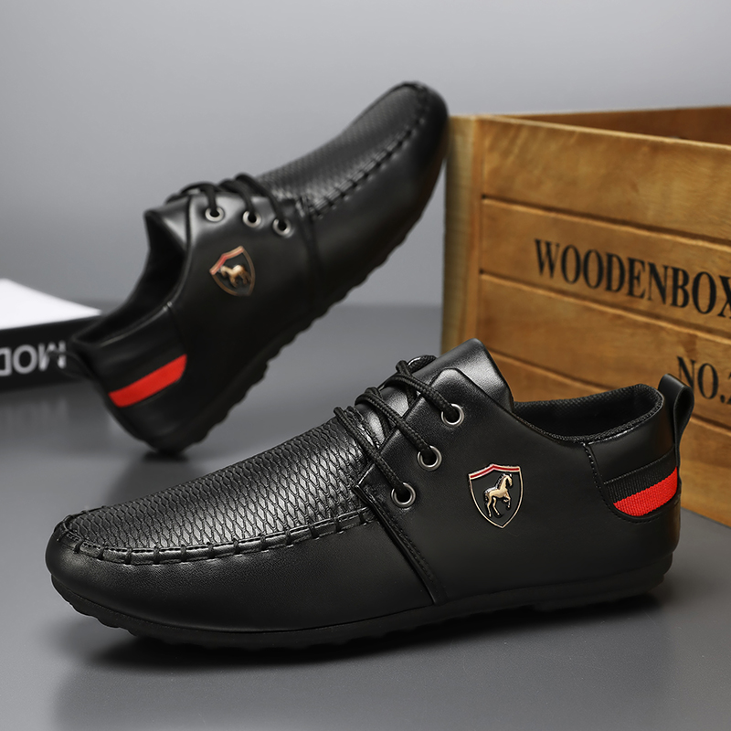 Men's Solid Color Business Cas - Men Shoes Boss recension och pris