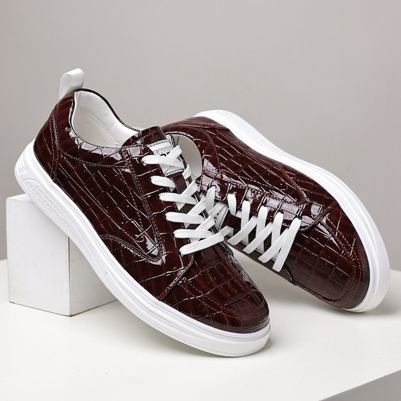 Classic Male Low Top Skate Sho - Men Shoes Boss recension och pris