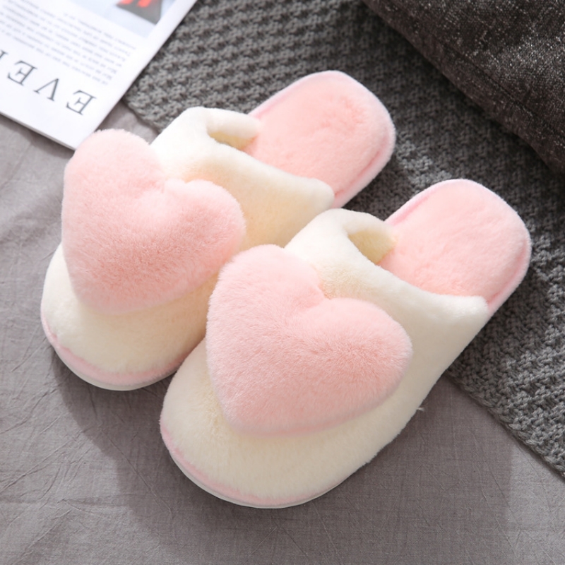 Winter Warm Heart Pattern Cott - Men'S Shoes To Women'S Size recension och pris