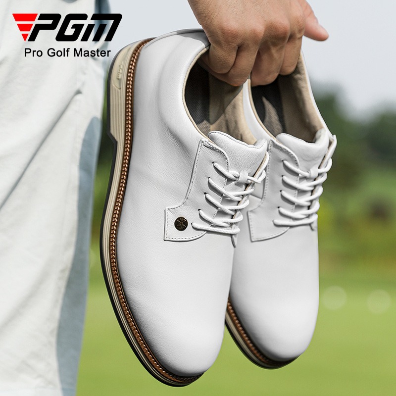 PGM Men's Cow Leather Golf Sho - Men Shoes Eu To Us recension och pris