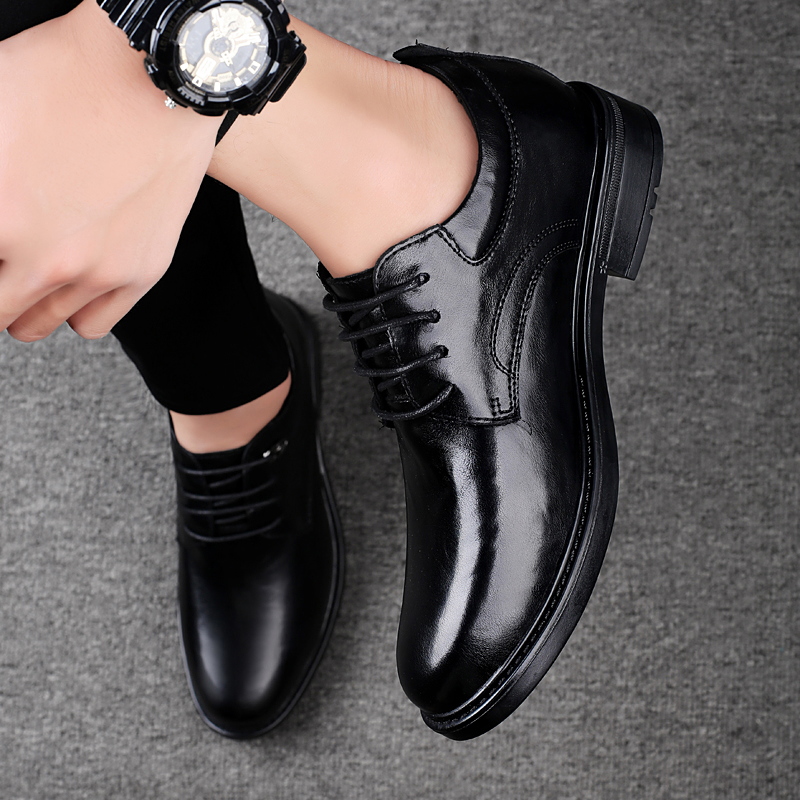 Leather Casual Elevator Shoes  - Men Shoes Boss recension och pris