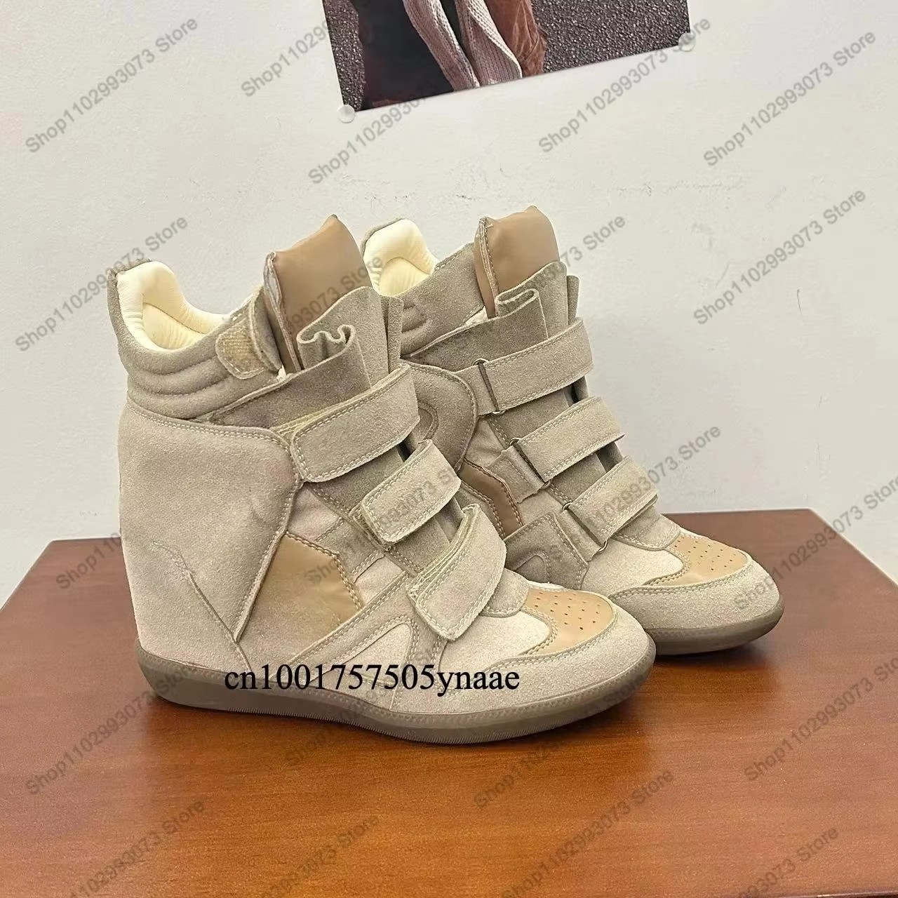 Women Hidden Wedge Heel High‑T - Running Shoes Lightweight recension och pris