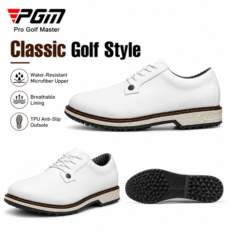 PGM Men's Waterproof Golf Shoe - Men Shoes Eu To Us recension och pris